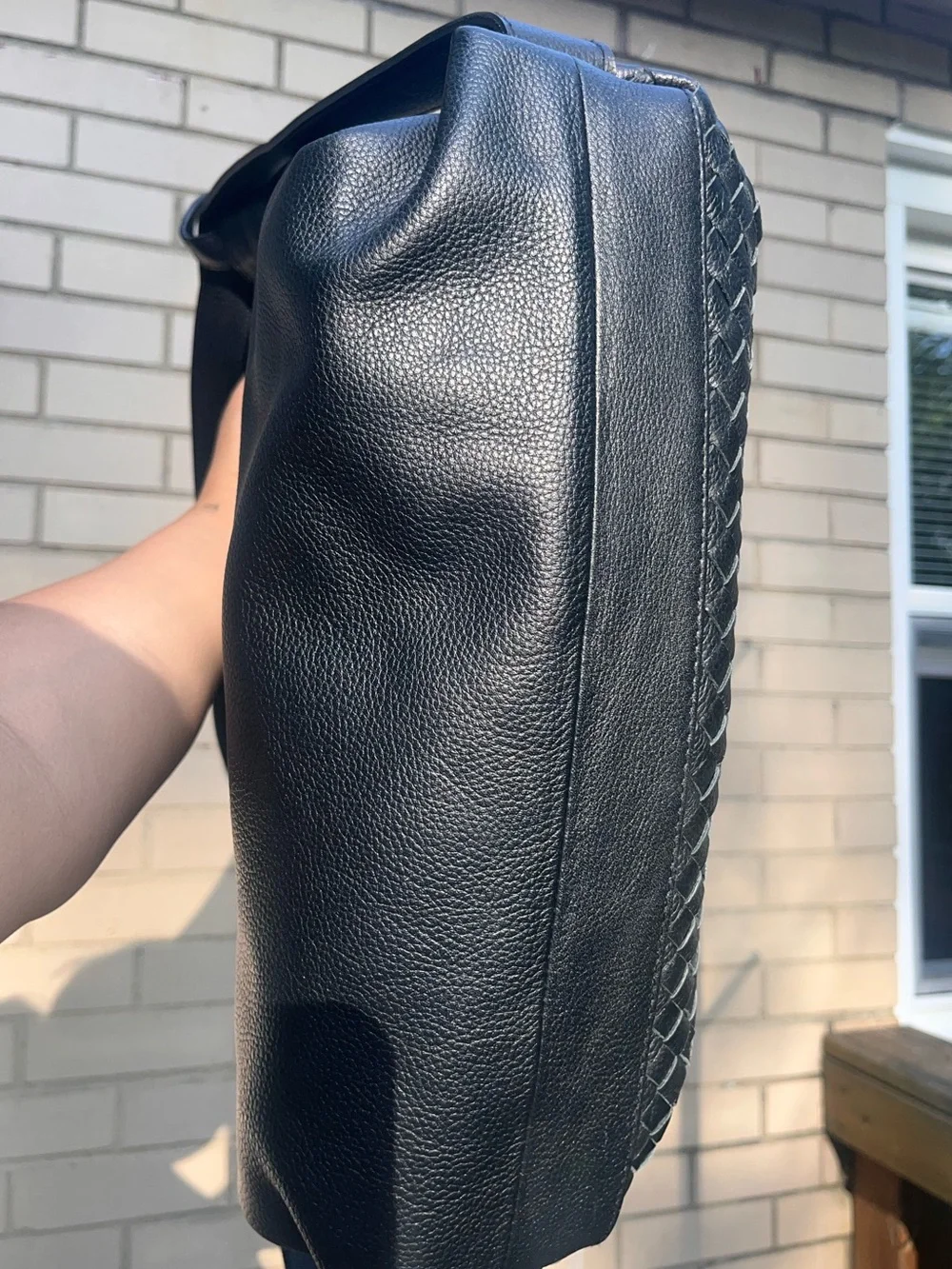 Mandrn Woven Evra Tote - Black